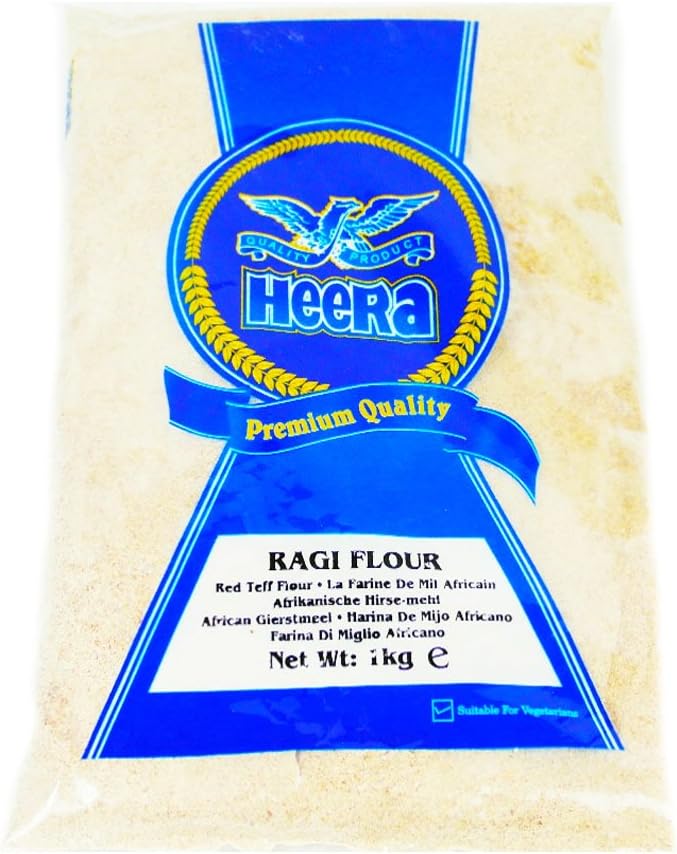Heera Ragi Flour 1 kg (Pack of 6)