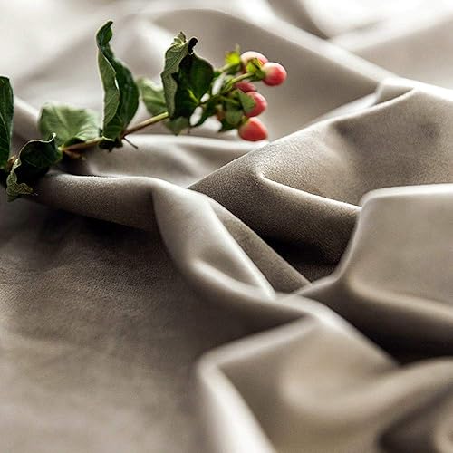 Miniatura 9 de SINGINGLORY - Cortinas de terciopelo, 2 paneles, cortinas opacas con ojales para oscurecer la habitación, con 2 alza-paños para dormitorio y sala de