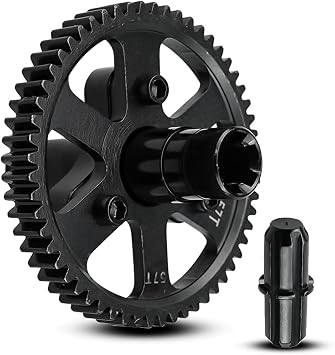 Steel 57T Slipper Clutch 0.8 Pitch Upgrade Fit for 1/10 Arrma Granite Black