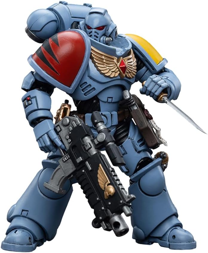 JOYTOY 1/18 Action Figure Warhammer 40,000 Space Wolves Intercessors V4 Anime Collection Model Birthday Gift