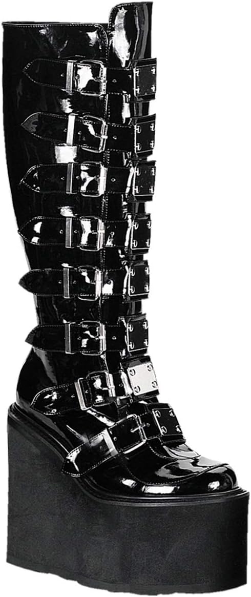 Demonia Womens Swing-815 Platform Knee Boot Ethiopia Ubuy