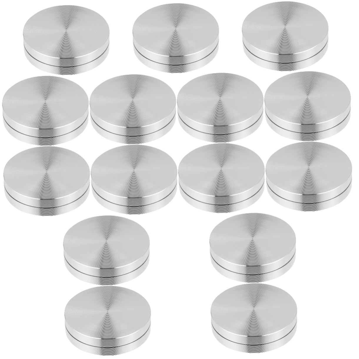 TOPBATHY 15piezas Plato Giratorio Para Tartas Base De y Rodamiento De Soporte Para Decoración De Pasteles y Exhibición De Comida De Rotación Para Cocinas