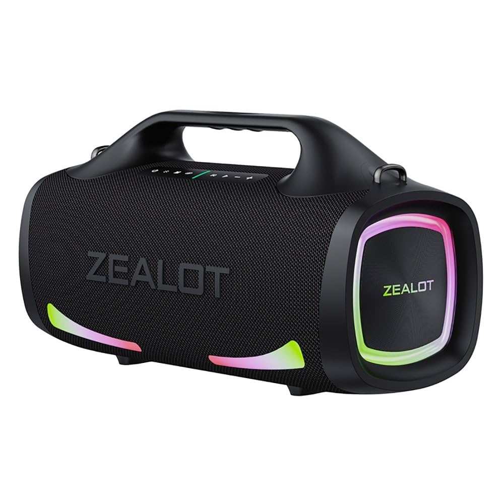 Zealot S79 ポータブルワイヤレススピーカ新品 ZEALOT S79 Bluetooth Speaker, 100W Booming Sound, 24000mAh
