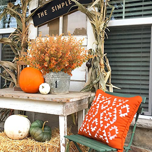 10bundleartificialfallboxwoodnofadefauxautumnplants  Urban Country Home Decor 10 bundle artificial fall boxwood no fade faux autumn plants  urban country home decor