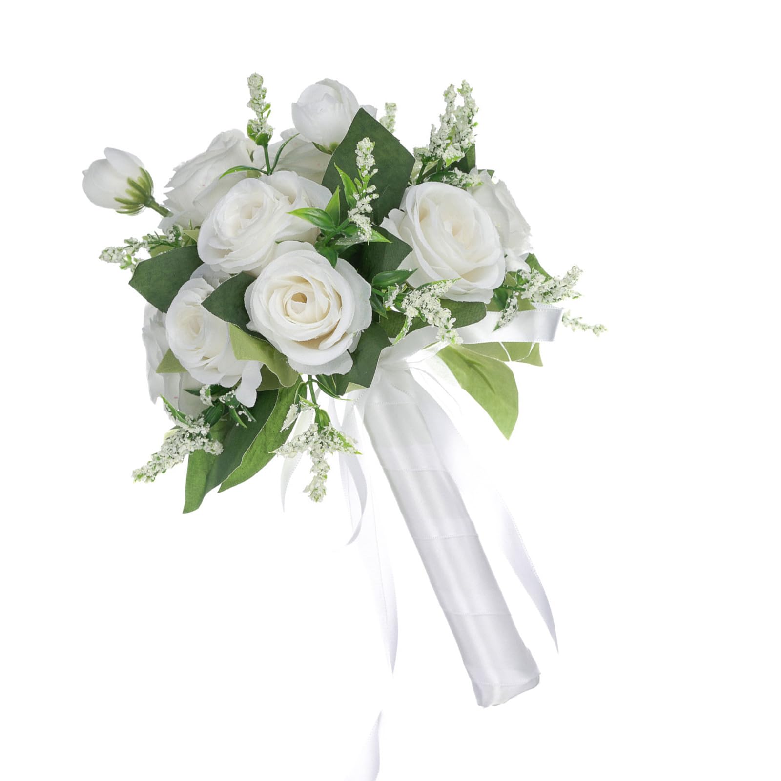 HDOYTXXM Roses Bridal Bouquet Wedding Ceremony Photography Accessory for Photo Decoration Silk Wedding