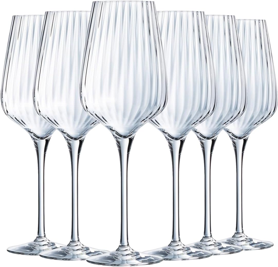 Chef&Sommelier Symétrie Collection 6 Stemmed Glasses 55 cl Made in France Reinforced Packaging