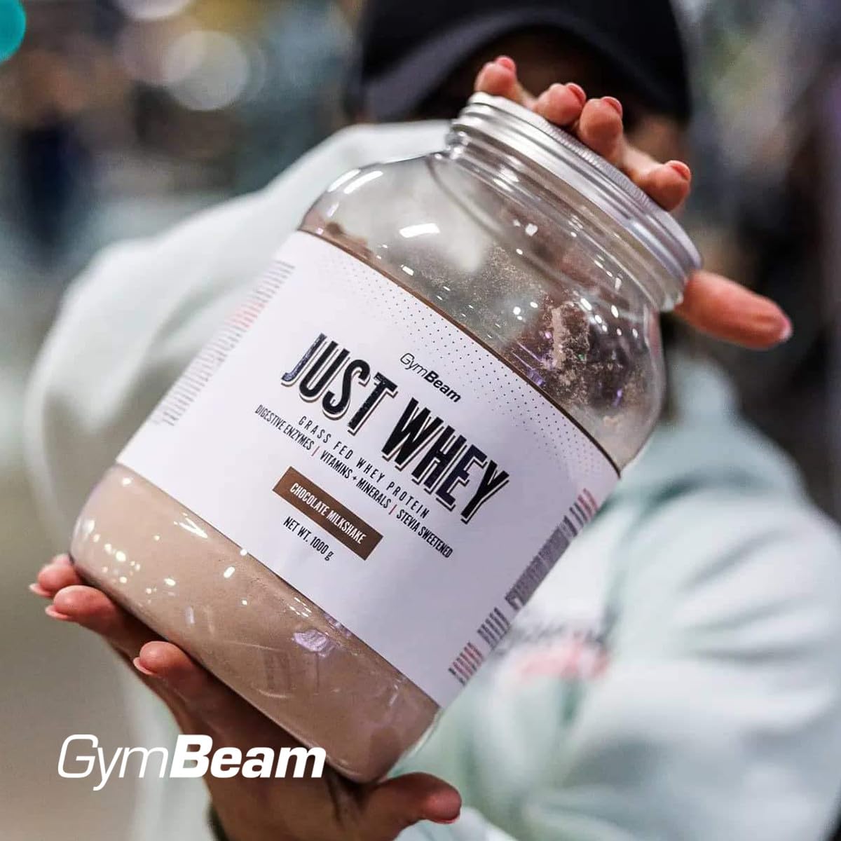 GymBeam Just Whey Protéine en Poudre – Sans arôme – 2000 g