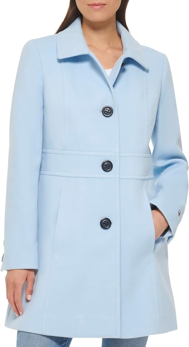 Tommy Hilfiger Chaqueta suave de lujo para mujer