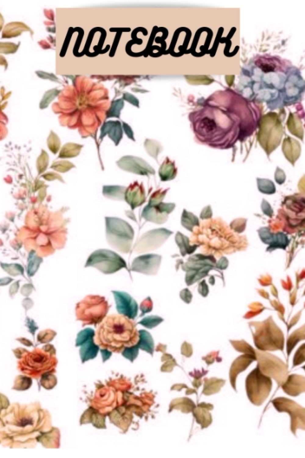 NOTEBOOK: FLOWERS DESIGN NOTEBOOK