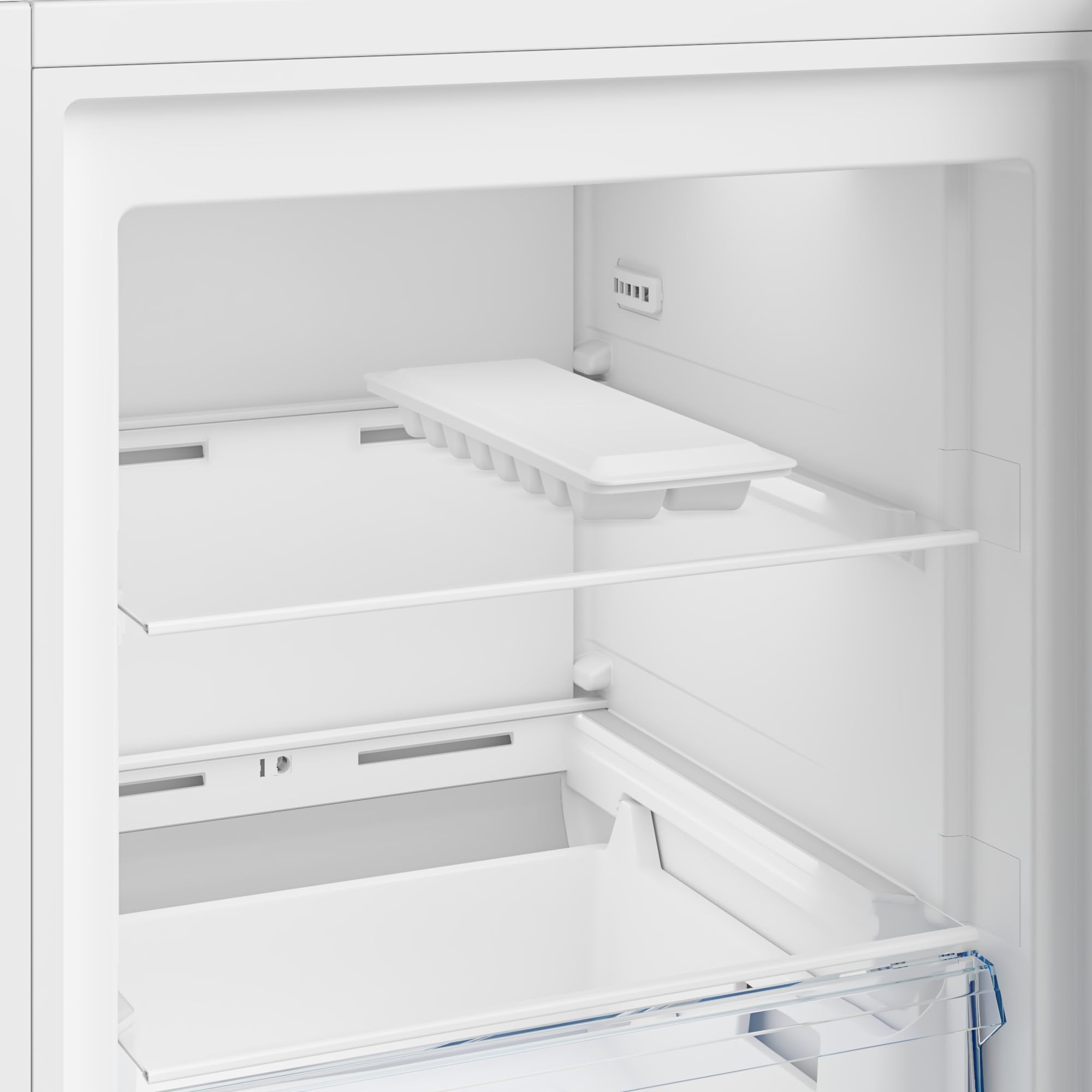 Beko B5RFNE295W Gefrierschrank freistehend, 260 l Gesamtrauminhalt, 170,5 cm Höhe, No Frost, SmoothFit, 5 Gefrierschubladen + 2 Gefrierfächer, für unbeheizte Räume geeignet, leise 38 dB, Weiß