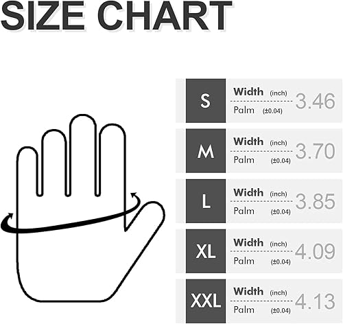 Miniatura 6 de OKIAAS Guantes de trabajo resistentes a cortes nivel 6, revestimiento de nitrilo de espuma con agarre, guantes de seguridad para pantalla táctil