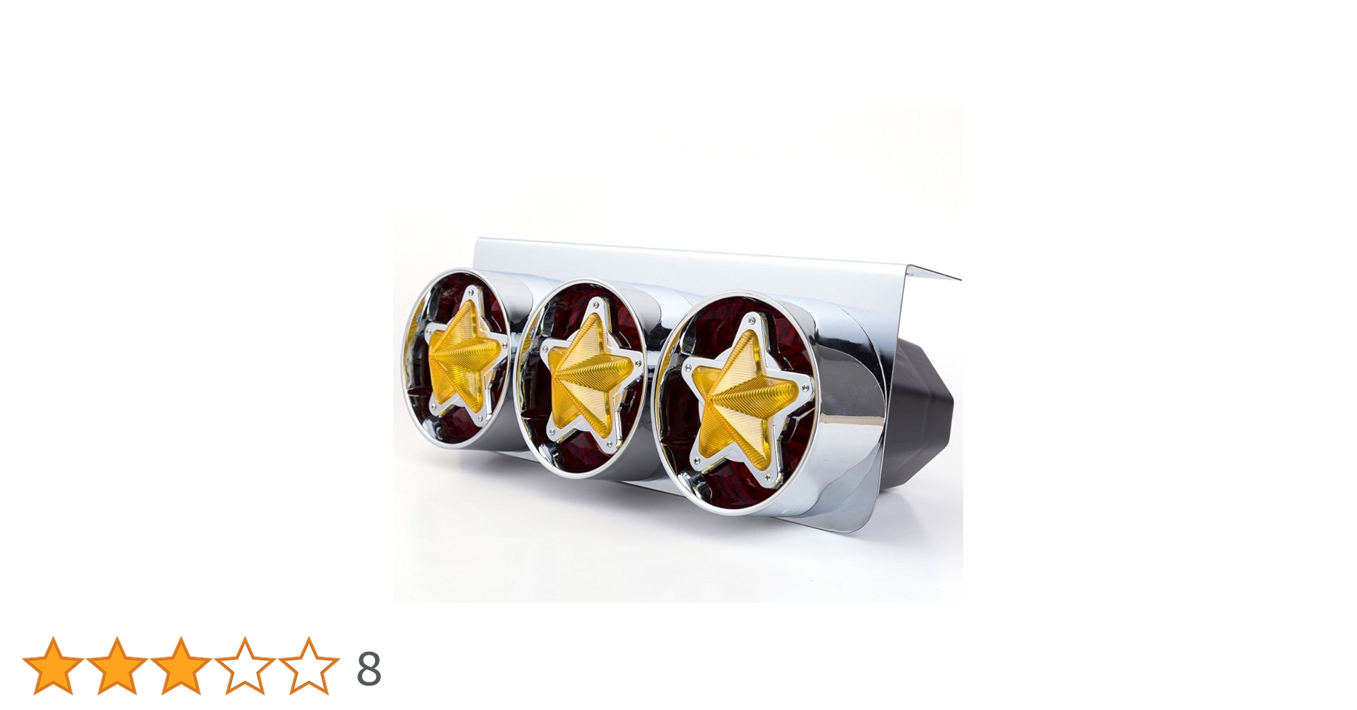 Amazon | 24V 星型 ウィンカー ロケット 丸型 テール 赤黄 左右