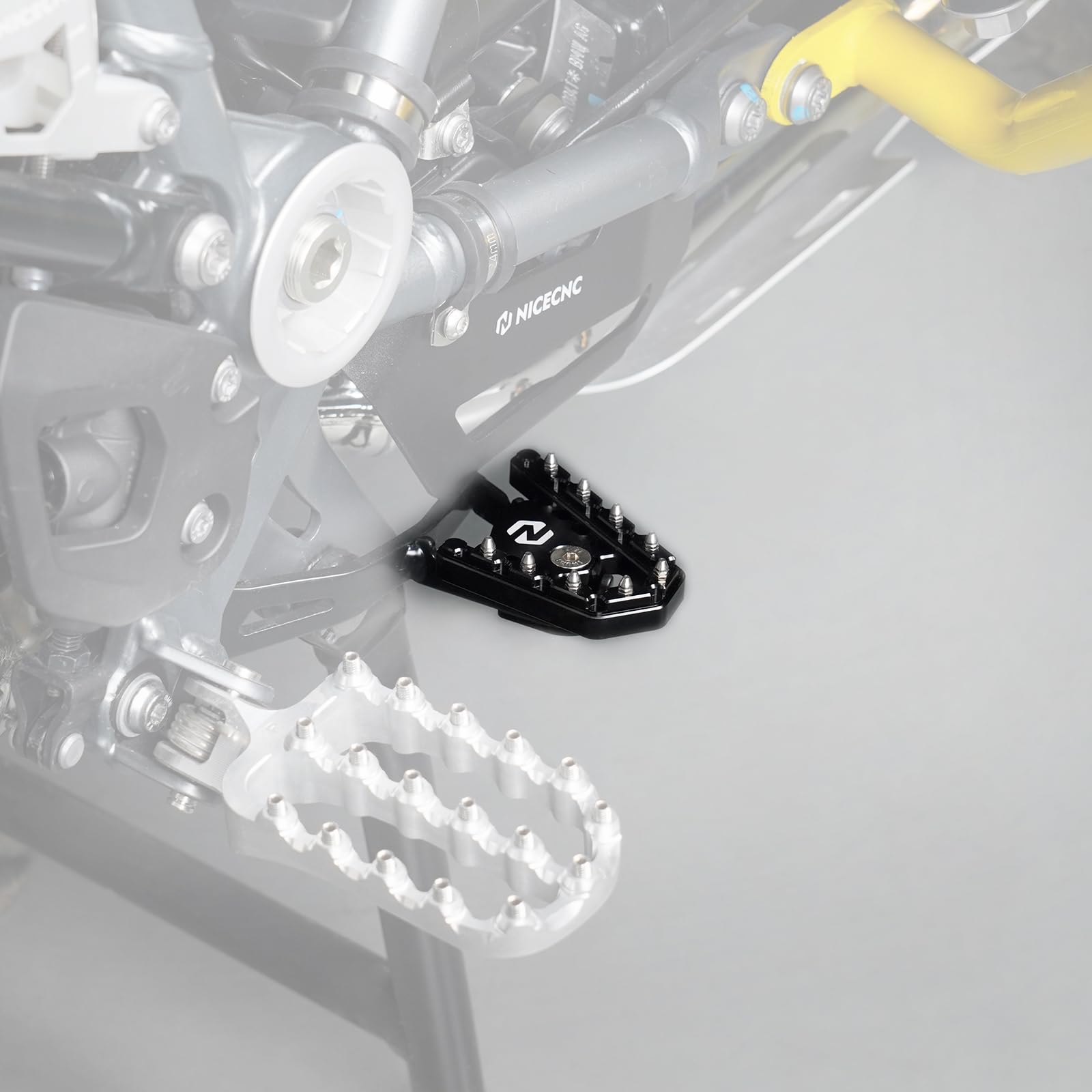 Rallonge De Ligne De Frein NICECNC Pour BMW R1200GS, R1250GS, Etc. - Environ 30 Mm - Noir - 8