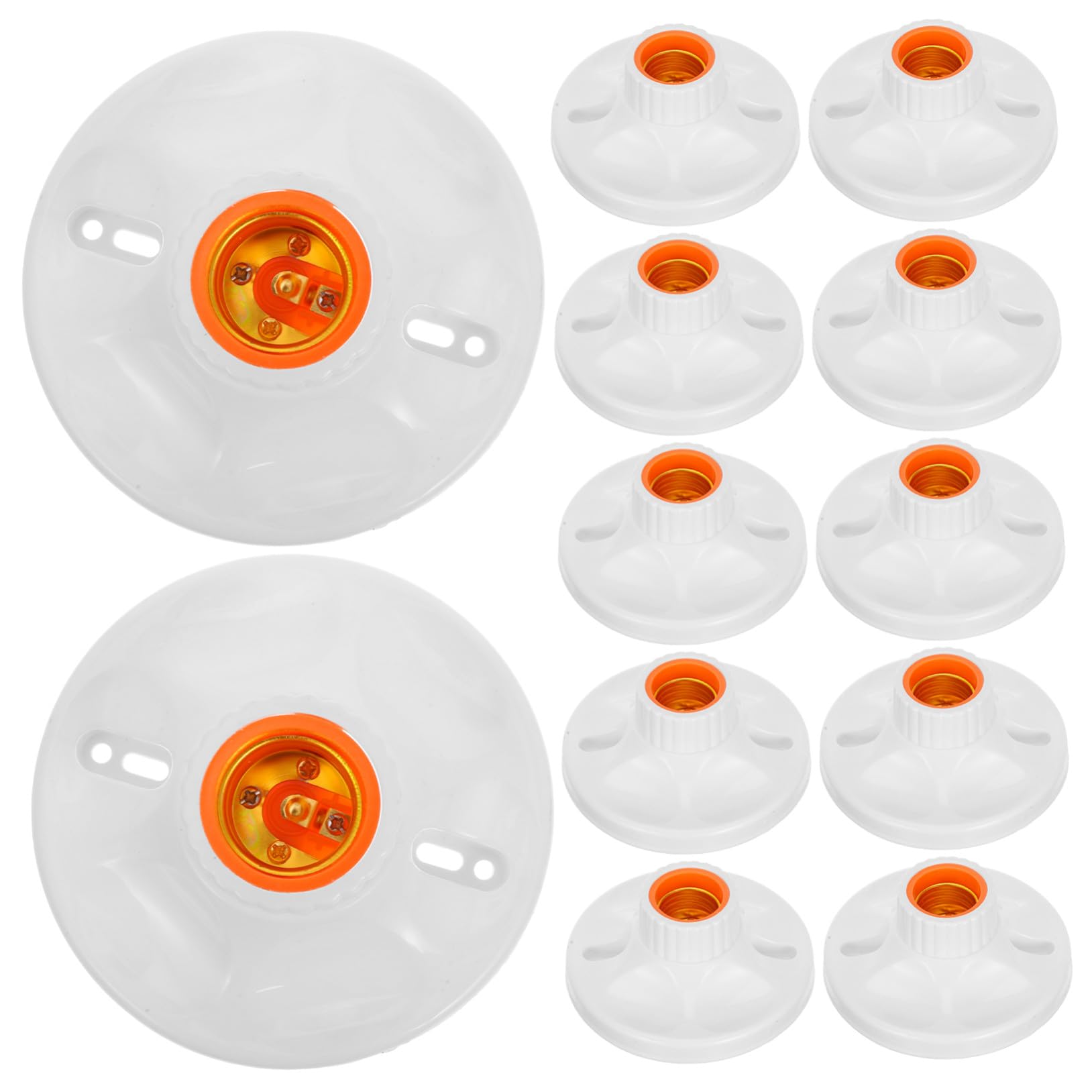 OSALADI Douille E27 pour Plafonnier, Support de Lampe en Bakélite 120 Mm, Haute, Lot de 24 Pièces, Accessoire de Réparation Électrique pour Éclairage Domestique