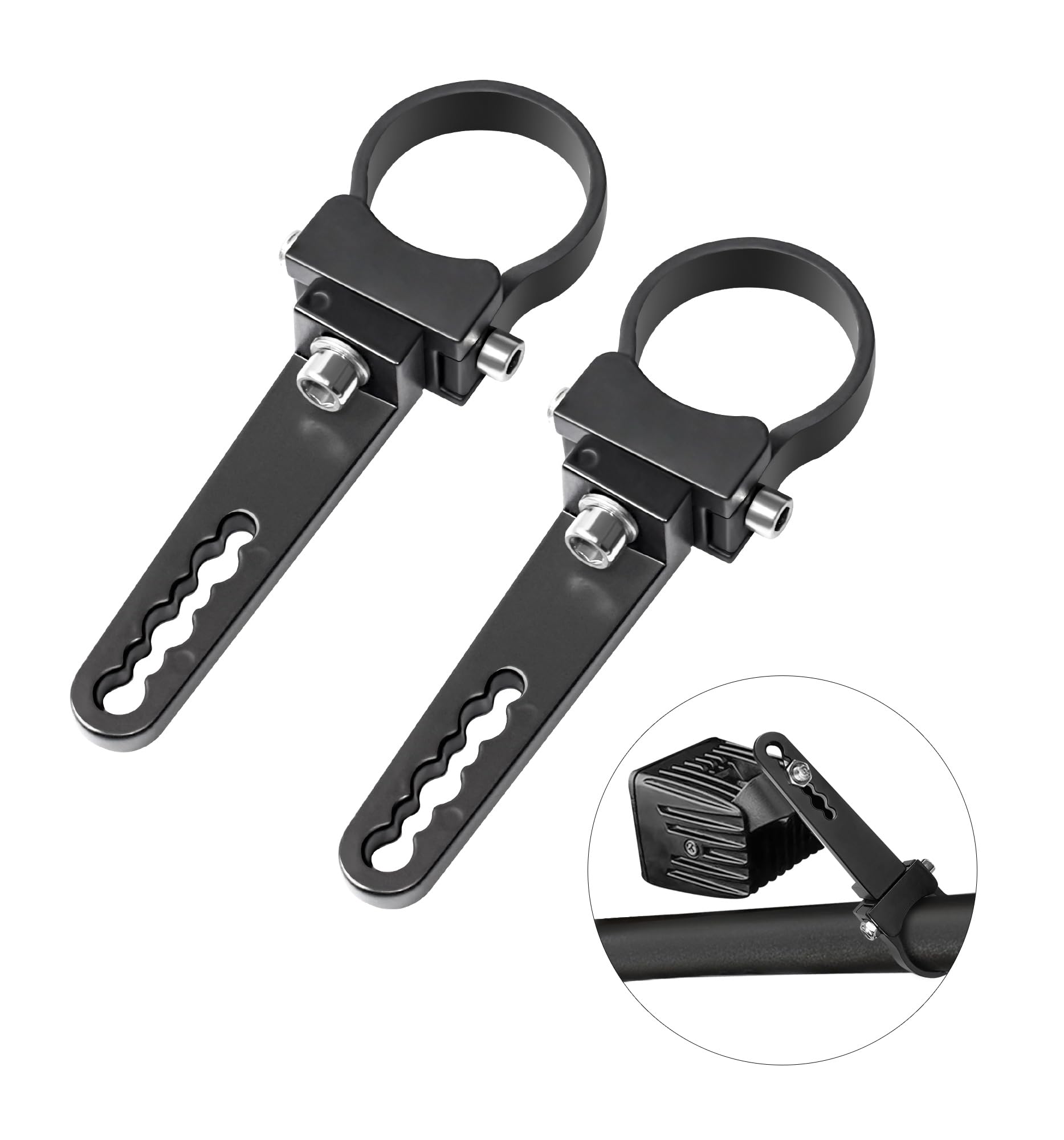 DGMICZI Light Bar Mounting Brackets Universal Bull Bar Roll