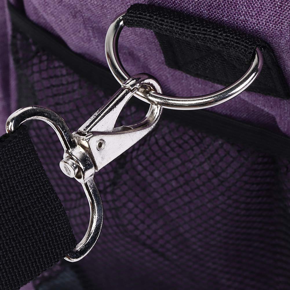 Haofy Funda Antipolvo para Máquina de Coser, Tela Oxford 600D Impermeable, Bolsa de Almacenamiento Multifuncional para Viajes y Uso Doméstico (Purple)