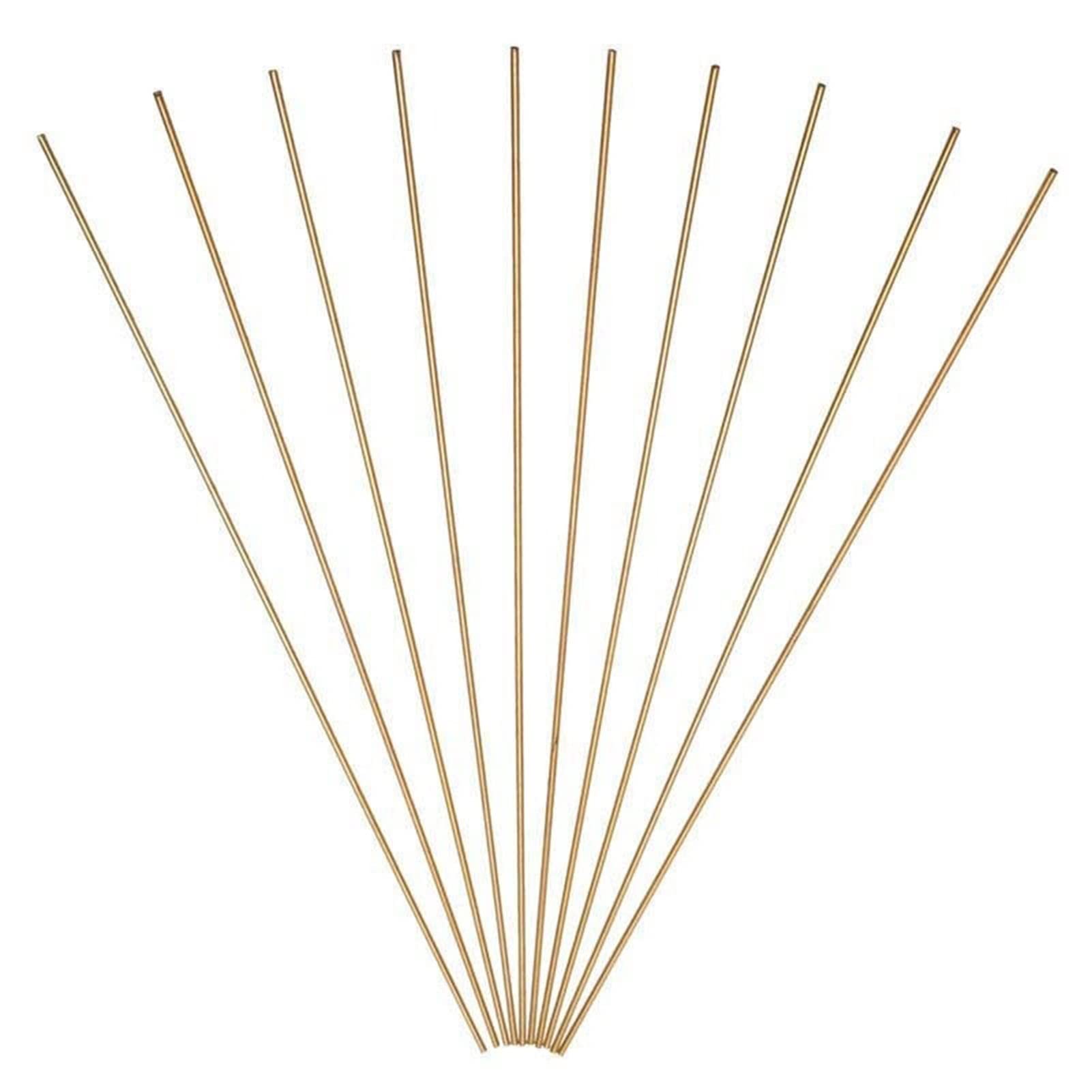 Alambre de Soldadura Electrodo Cubierto de latón 30 Unidades for reparación de Soldadura de Cobre, aleaciones y Hierro Fundido Gris.