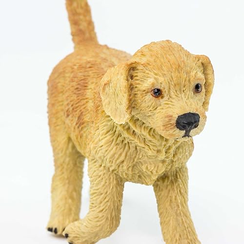 Miniatura 5 de Safari Ltd. Golden Retriever - Figura de cachorro pintada a mano, realista de 2.75 pulgadas, juguete divertido y educativo para niños, niñas y niños