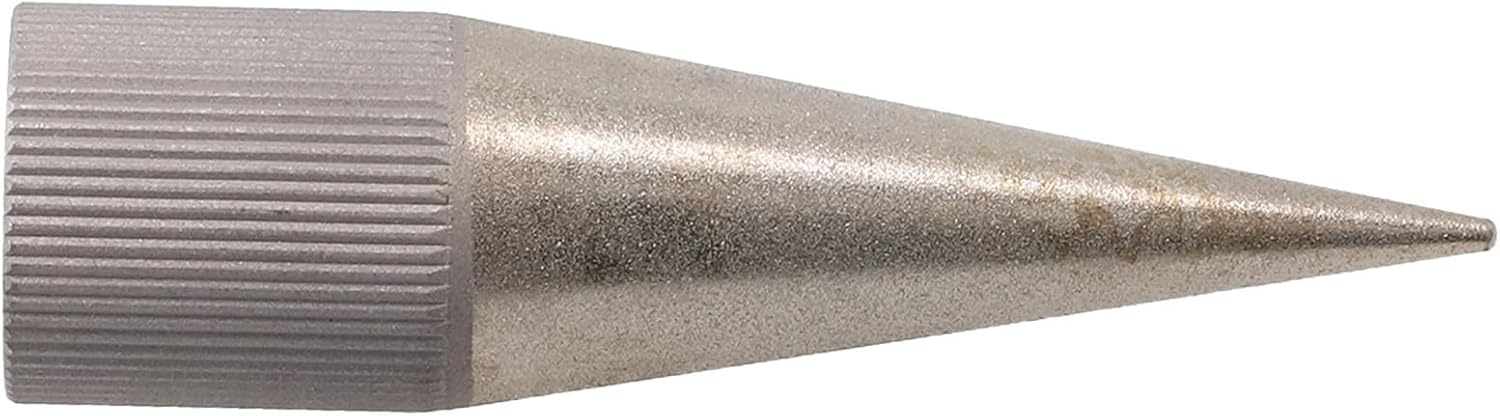 Leather Round Hole Punch Polisher and Sharpener Tool, Emery Coated Stainless Steel Manual Sharpening Tool for HY and for SPC Punches