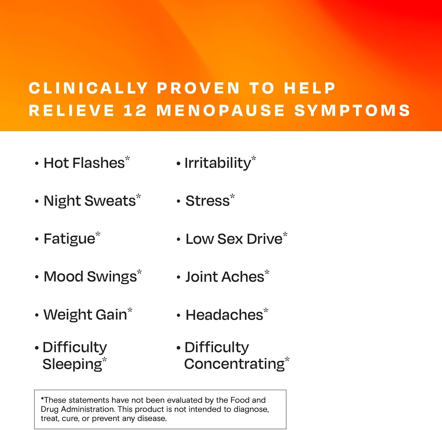 Amberen Menopause Supplement for Women, 60 Capsules, Clinically Proven, Helps Support Hormone Balance, Helps Relieve 12 Menopause Symptoms: Hot Flashes, Night Sweats, Mood Swings and More - Image 3