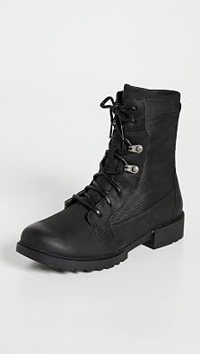 Sorel Women's Emelie Lace Boot Waterproof Leather Winter Boot
