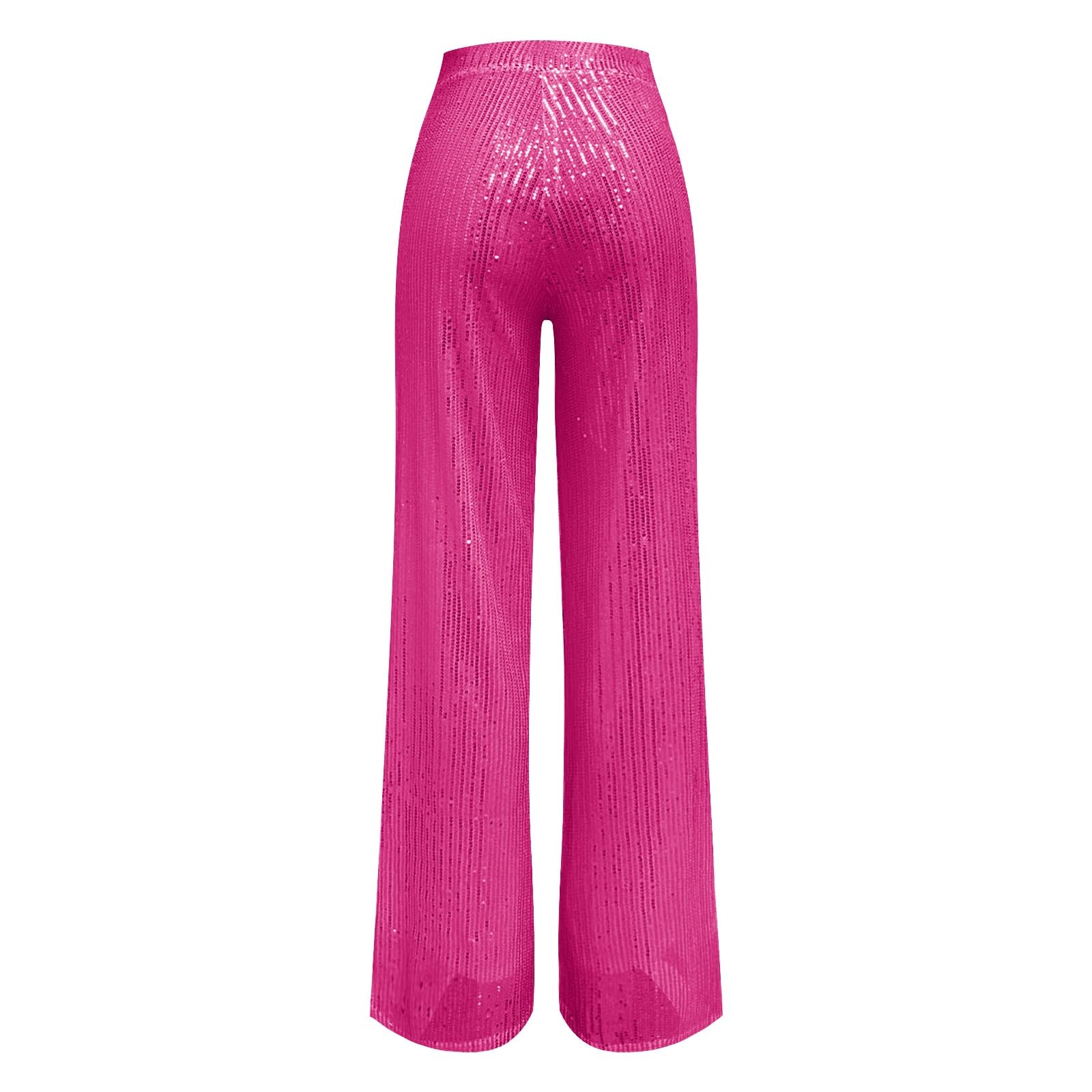 Pantalones elegantes para mujer, elegantes pantalones palazzo para mujer, pantalones deportivos con cintura elástica, pantalones culotte moldeadores con corte recto, pantalones de tela elásticos