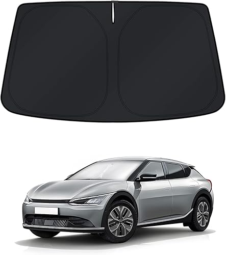 Miniatura 177 de KUST Parasol para parabrisas para Ford Fusion 2013-2020 2021, accesorios para ventana, protector de visera solar, plegable, bloquea los rayos UV