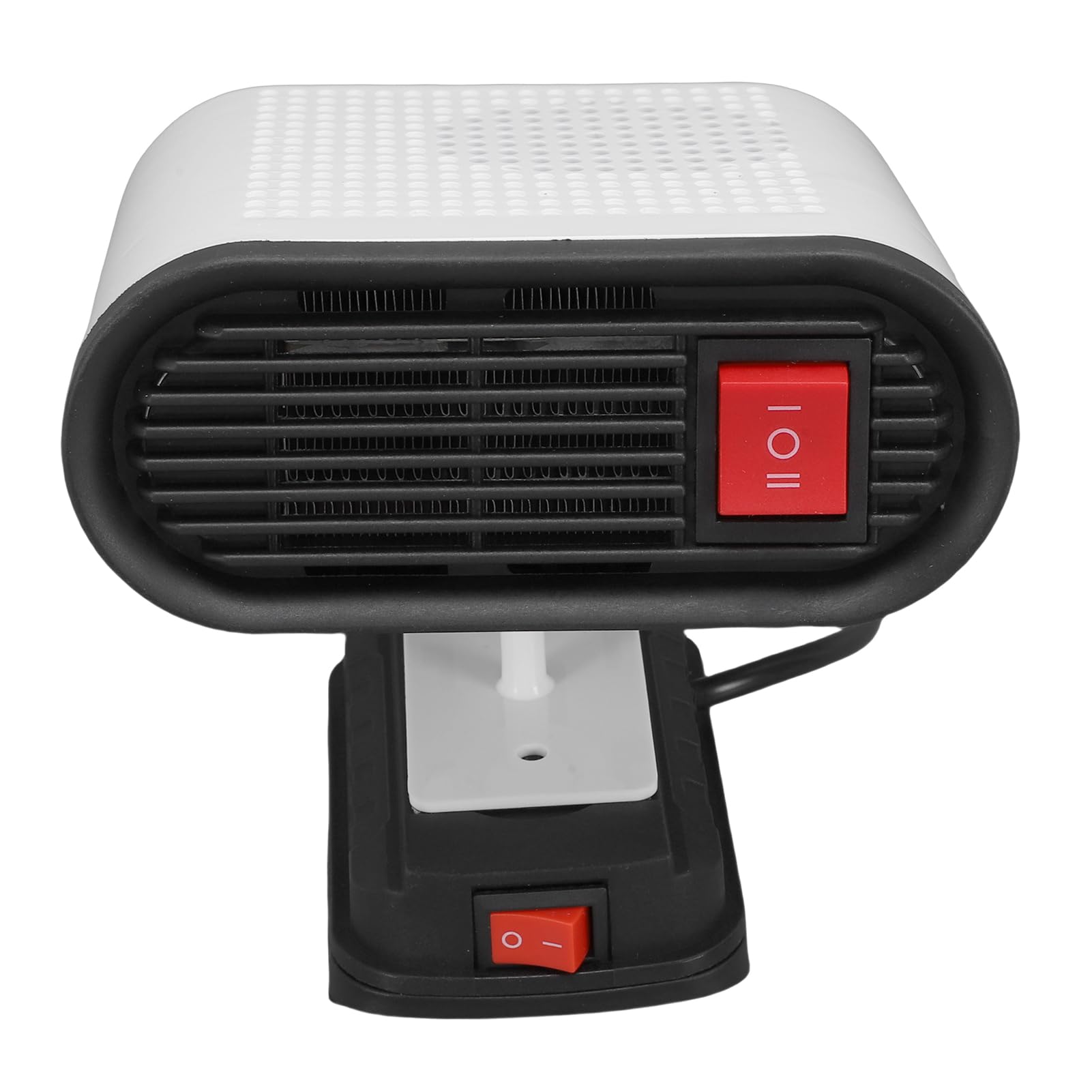 Garosa Riscaldatore Elettrico Al Litio, Stufa Portatile con Rotazione a 360 | Sbrinatore Auto Portatile, Riscaldatore ABS Silenzioso per Batterie