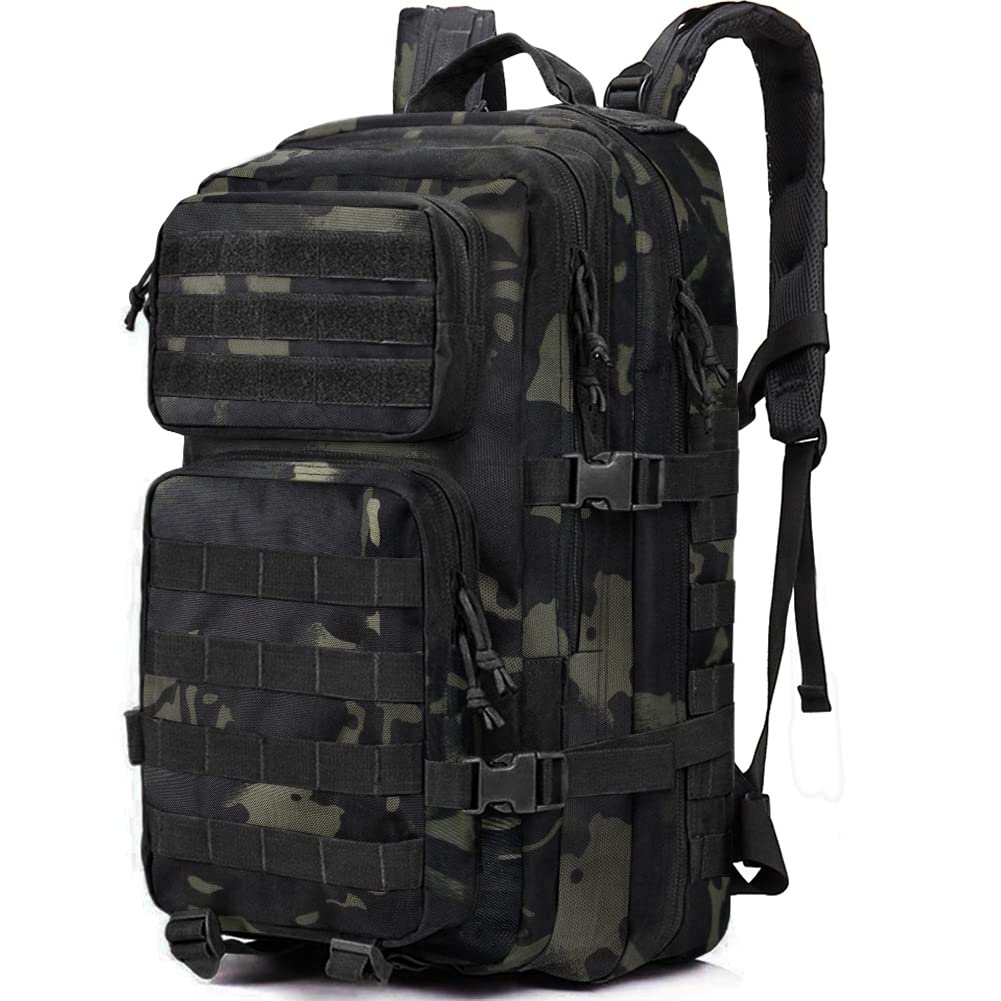 Buy Monoki Backpack for Men, Large Army 3 Day Assault Pack, Molle Bag