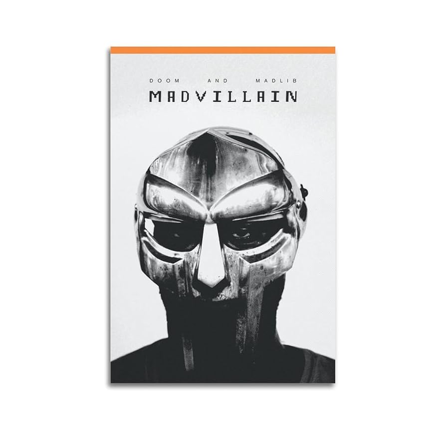 Amazon.com: MF Doom 'Madvillain' Poster Hip-hop Rapper
