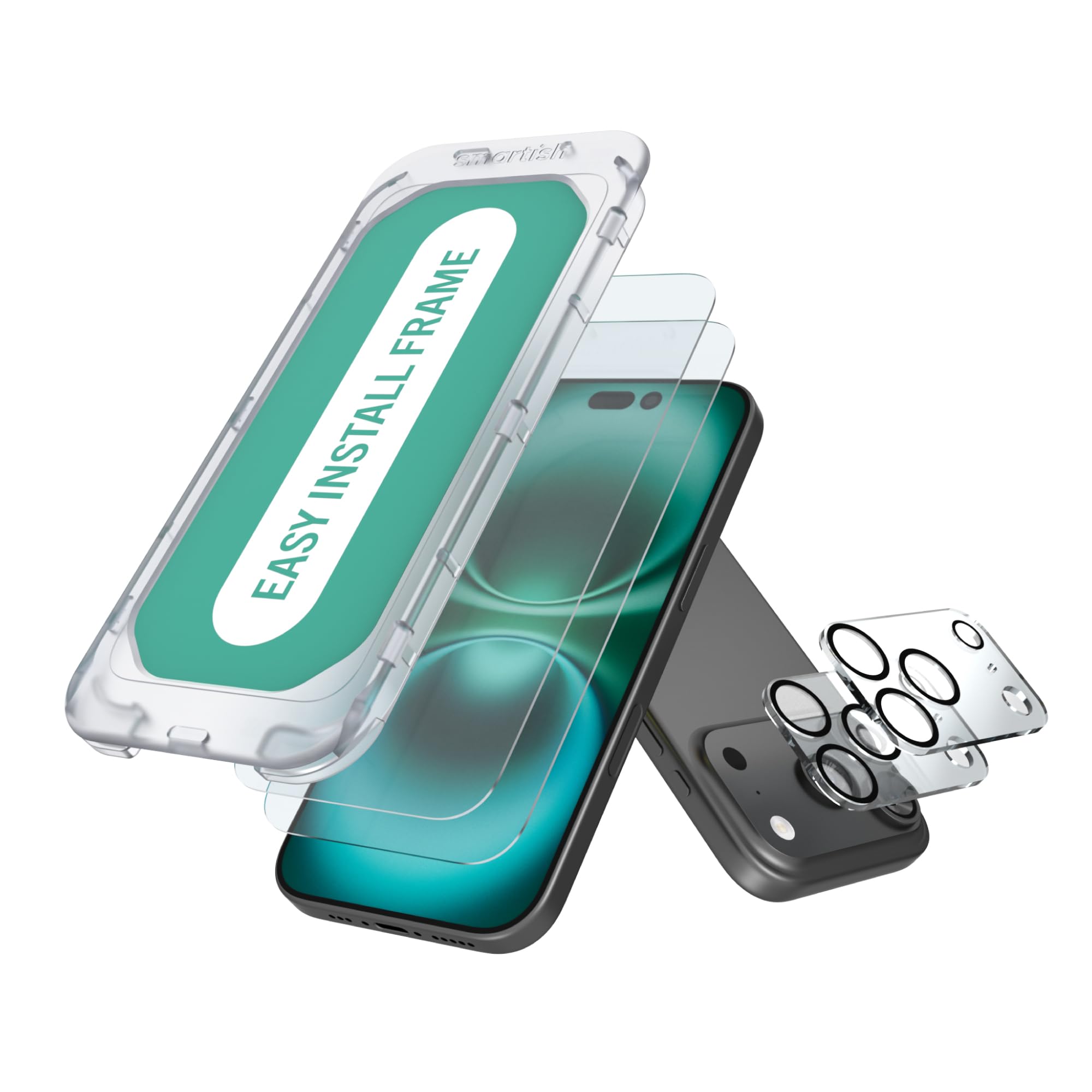 Smartish Pellicola protettiva per iPhone 18 Pro Max + pellicola protettiva