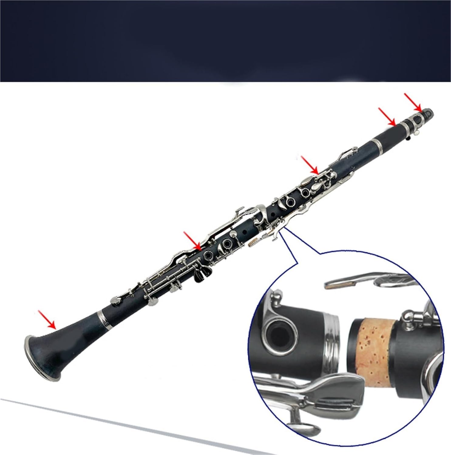 Clarinet soprano instrument in the key of G Clarinet