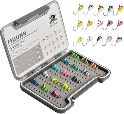 Tungsten Ice Fishing Jig Kit