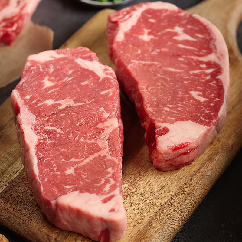 USDA Prime Kansas City Strip Steaks