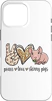 Vista 19 de Womens Girls Cute Funny Peace Love Hairless Guinea Pig Lover Case for iPhone 16