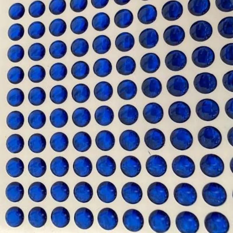 2000 adhesivos 3D para cebos de pesca 3-8mm colores miniatura 4