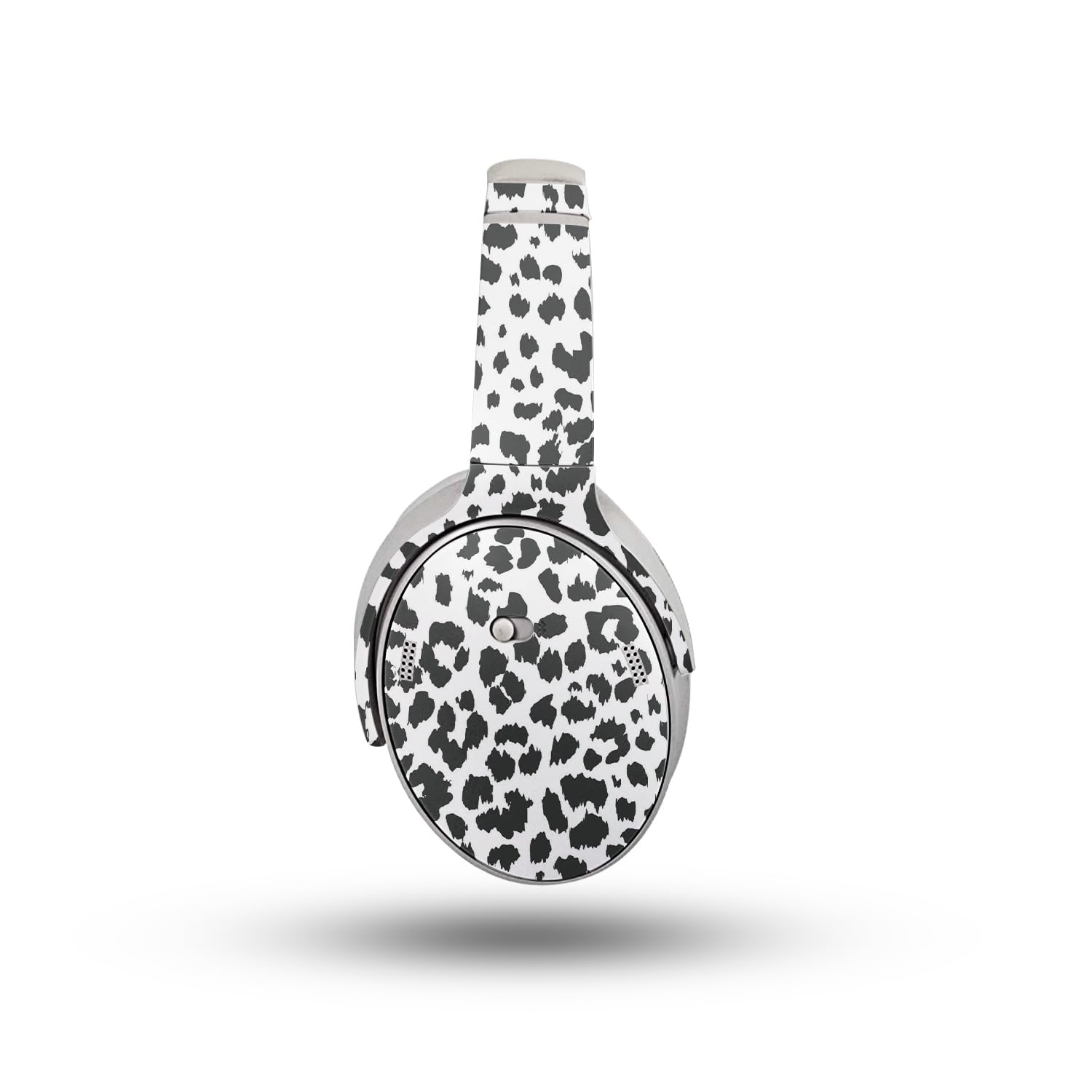 Headphone Skin Compatible with Bose QuietComfort Headphones (2023) - Snow Leopard Print - Premium 3M Vinyl Protective Wrap Decal Cover - Easy to Apply | Crafted in The USA by MightySkins
