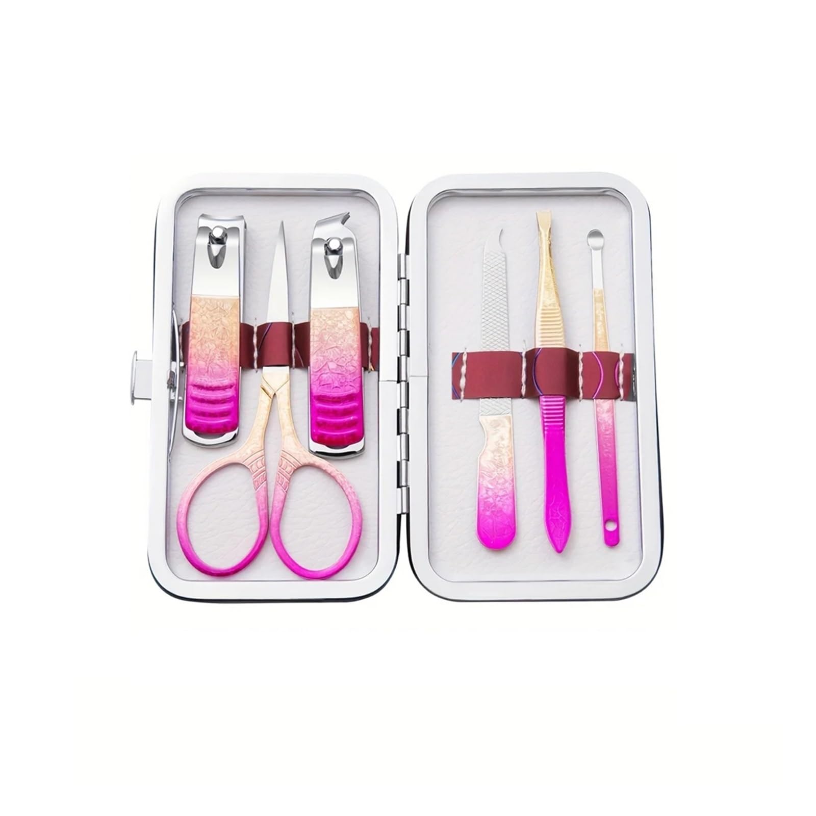 6-12-teiliges Nagelknipser-Set, Nagelhautschieber-Set für Hände und Ohren, Pediküre-Set