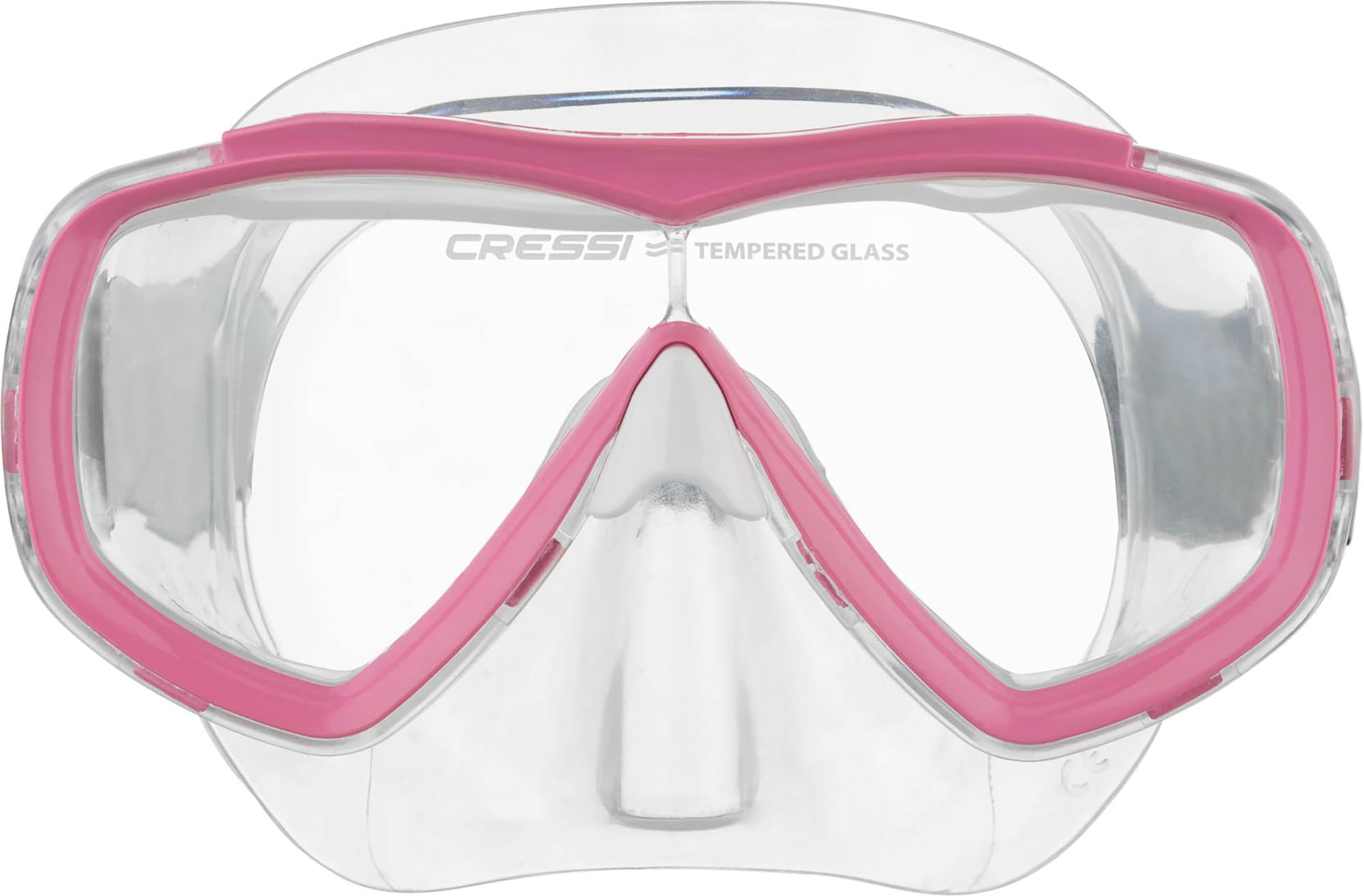 Cressi Kids' C Estrella VIP Jr Clear/Lime Junior Snorkeling/Diving Combo Set