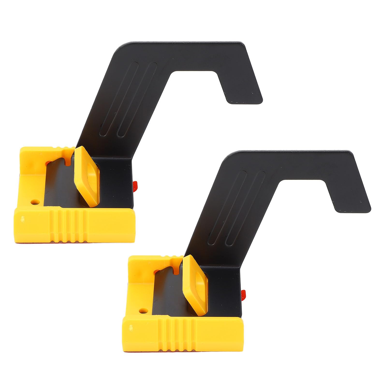 2Pcs Handle Switch Lockout Device Alloy Engineering Plastic Steel Plate Switch Handle Lockout for Distribution Box Cabinet Door