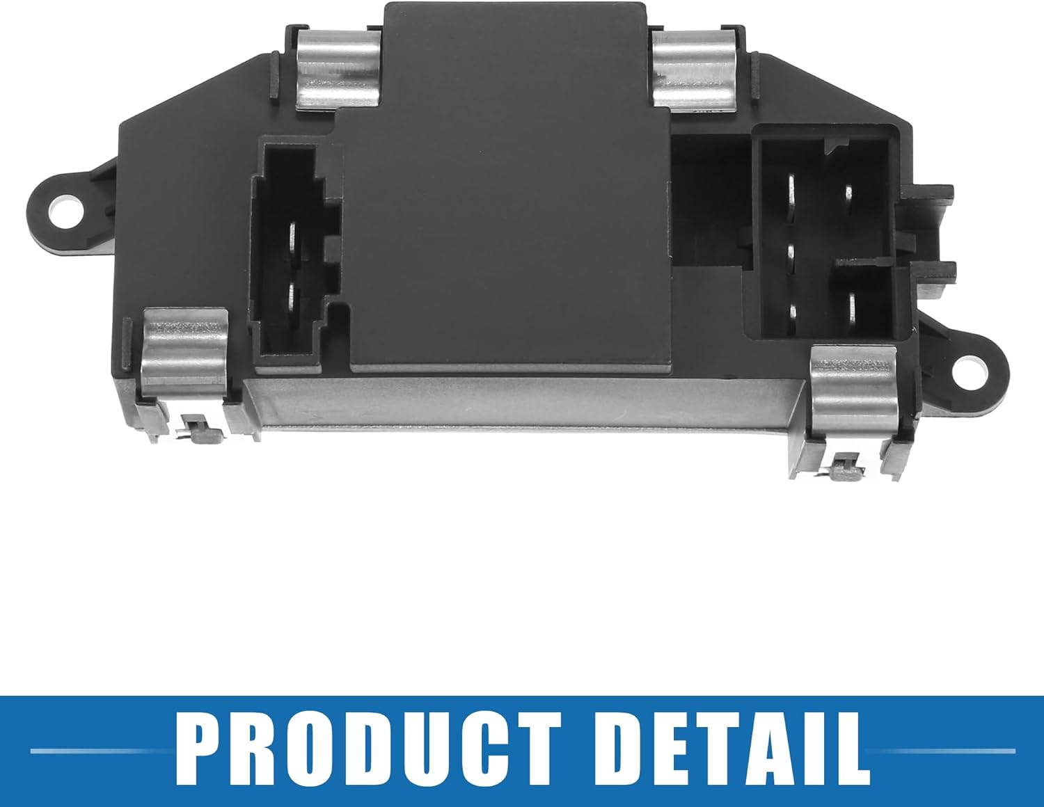 HVAC Heater Blower Motor Resistor No.3C0907521F/3C0907521G/3C0907521D for Audi A3 2006-2013 Silver Tone