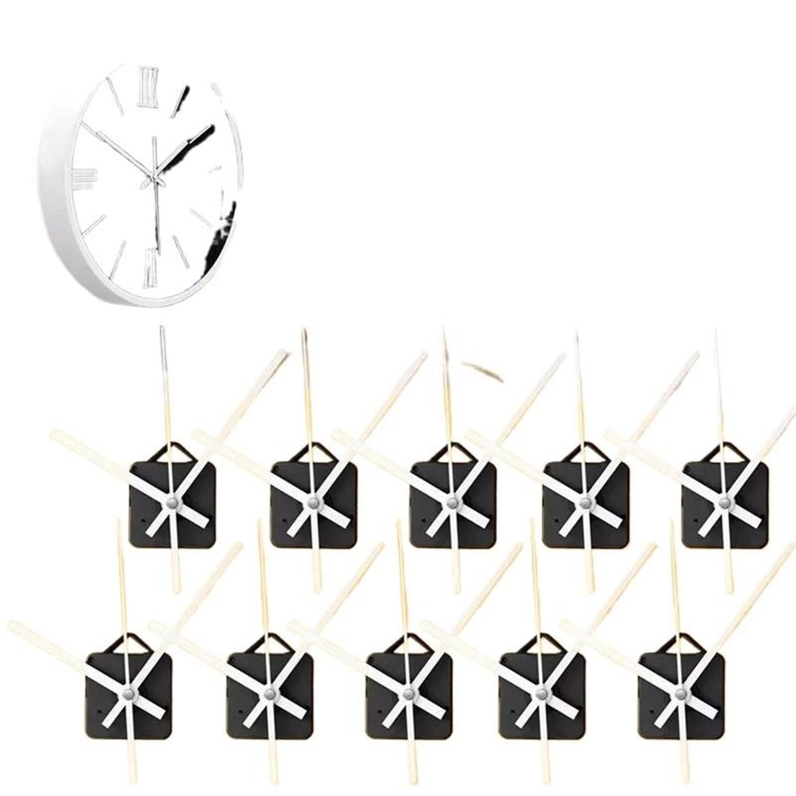 10 Pezzi Lancette del Mandrino con Movimento Silenzioso Dell'orologio