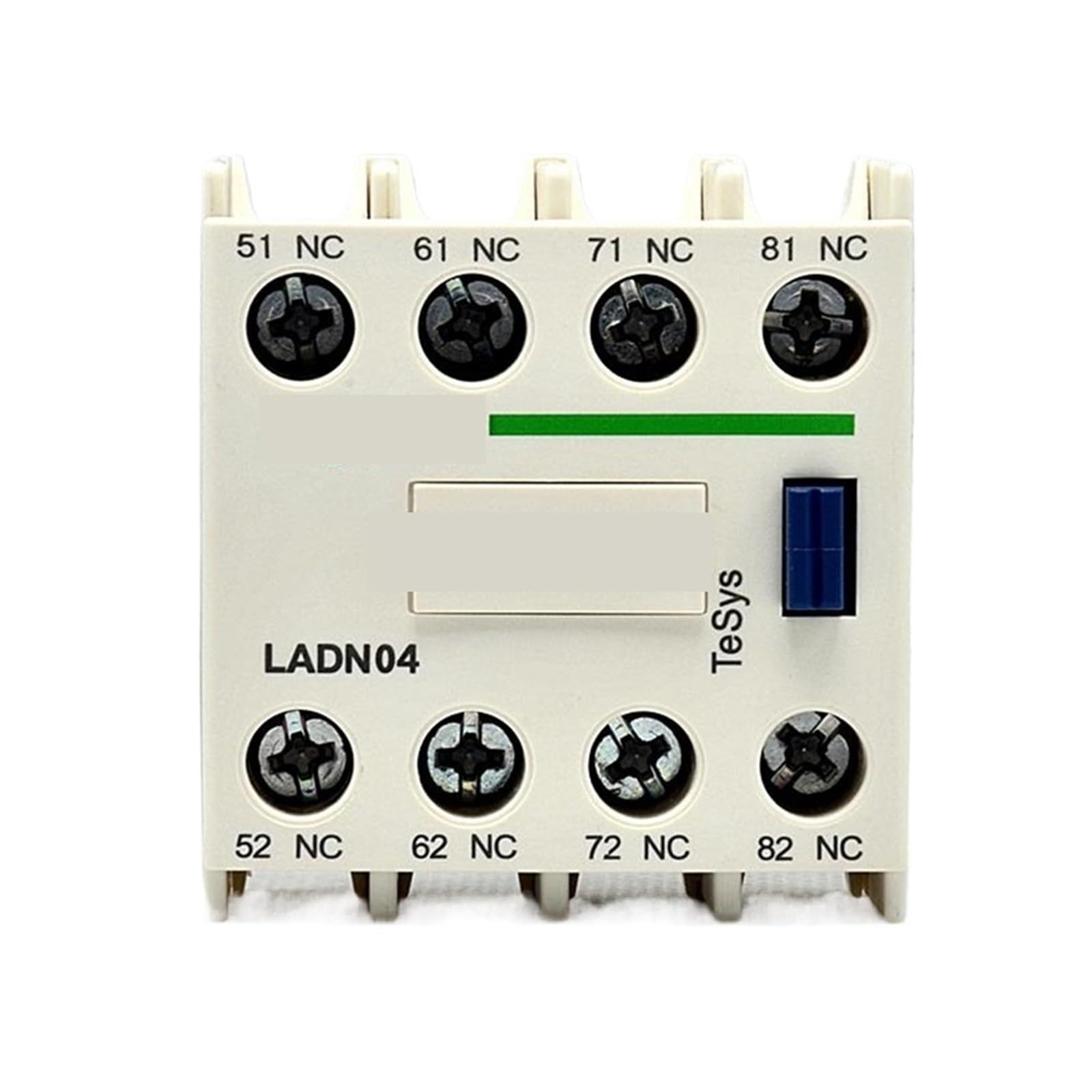 Bloc de contacts auxiliaires LA-DN04C 4NC pour contacteur électrique en lot de 5 pièces