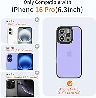 Vista 373 de Yriklso Strong Magnetic Case for iPhone 11 [Compatibilty with MagSafe] Protective Shockproof Cover Phone Case for iPhone 11 6.1" Frosted Purple