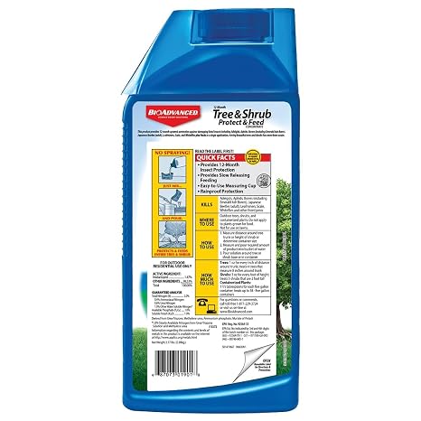 BioAdvanced 12 Month Tree & Shrub Protect and Feed Concentrate - 32 oz