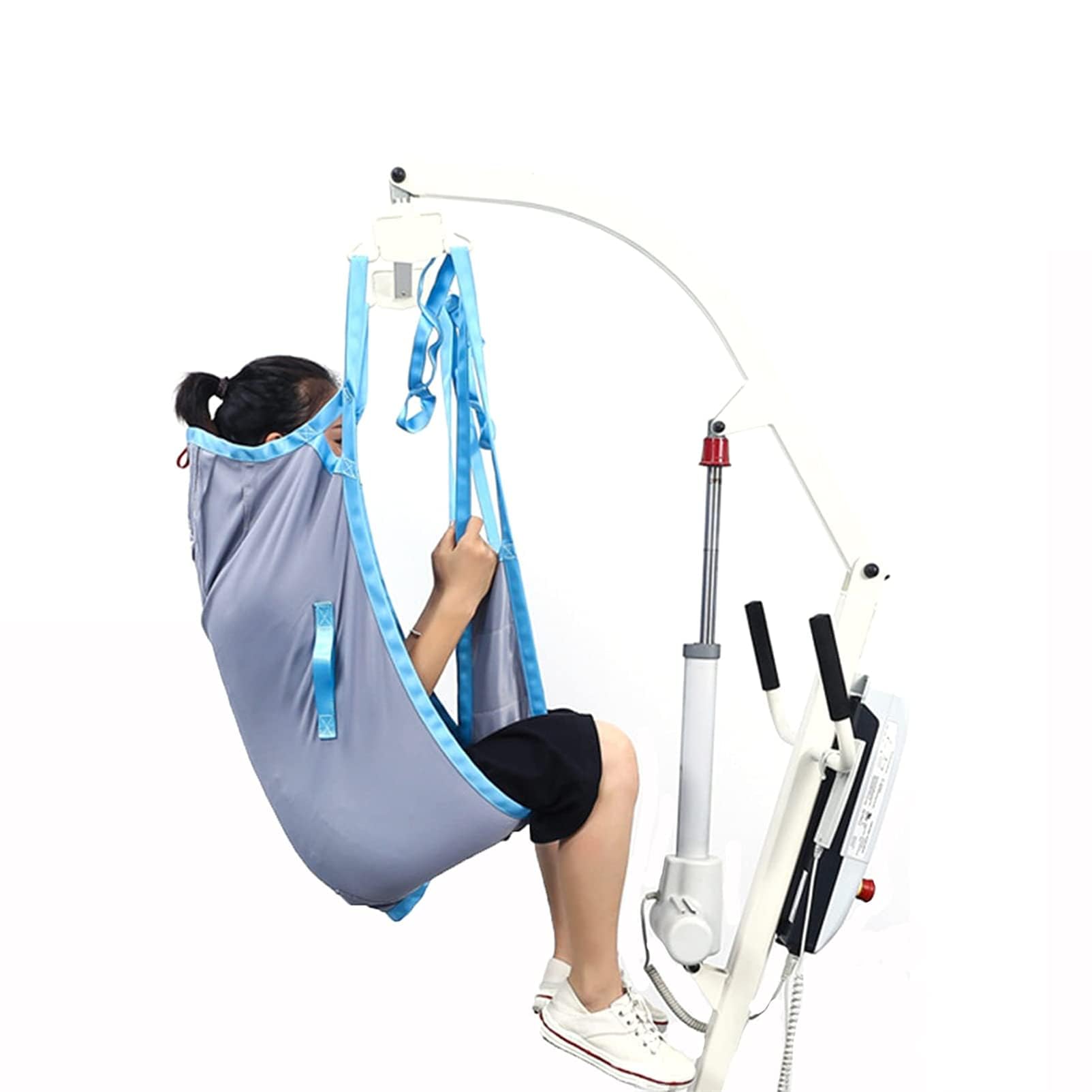 Arnés de elevación para Pacientes, arnés Universal de Cuerpo Completo, arnés de elevación para Pacientes con Malla para Transferencia, arnés para Inodoro, elevación o posicionamiento, arnés