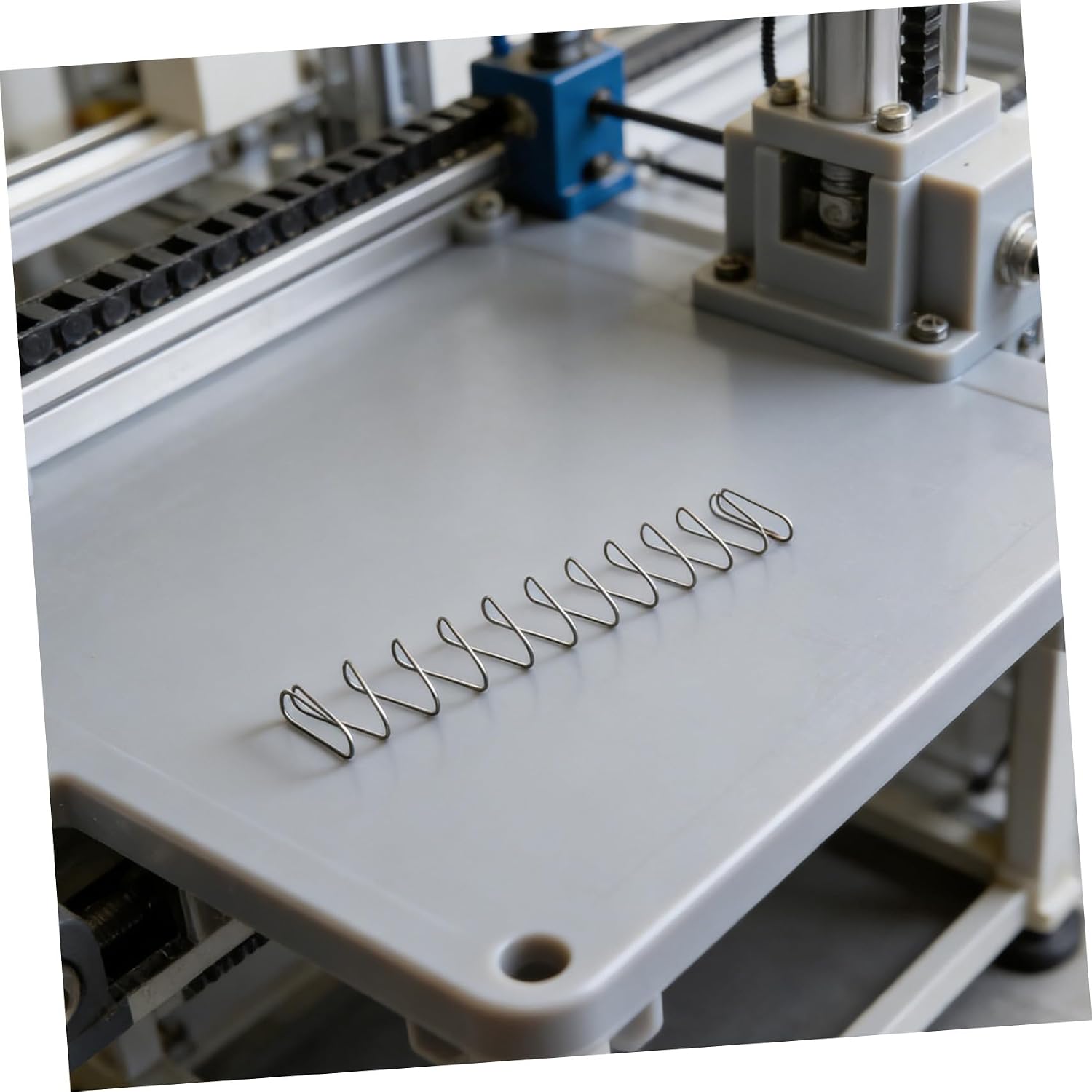 Flat Compression Springs with Extended Elasticity Trapezoidal Stainless Steel 2pcs and Space Saving Design for Machine Compression Spring Installations and Mechanical Applications