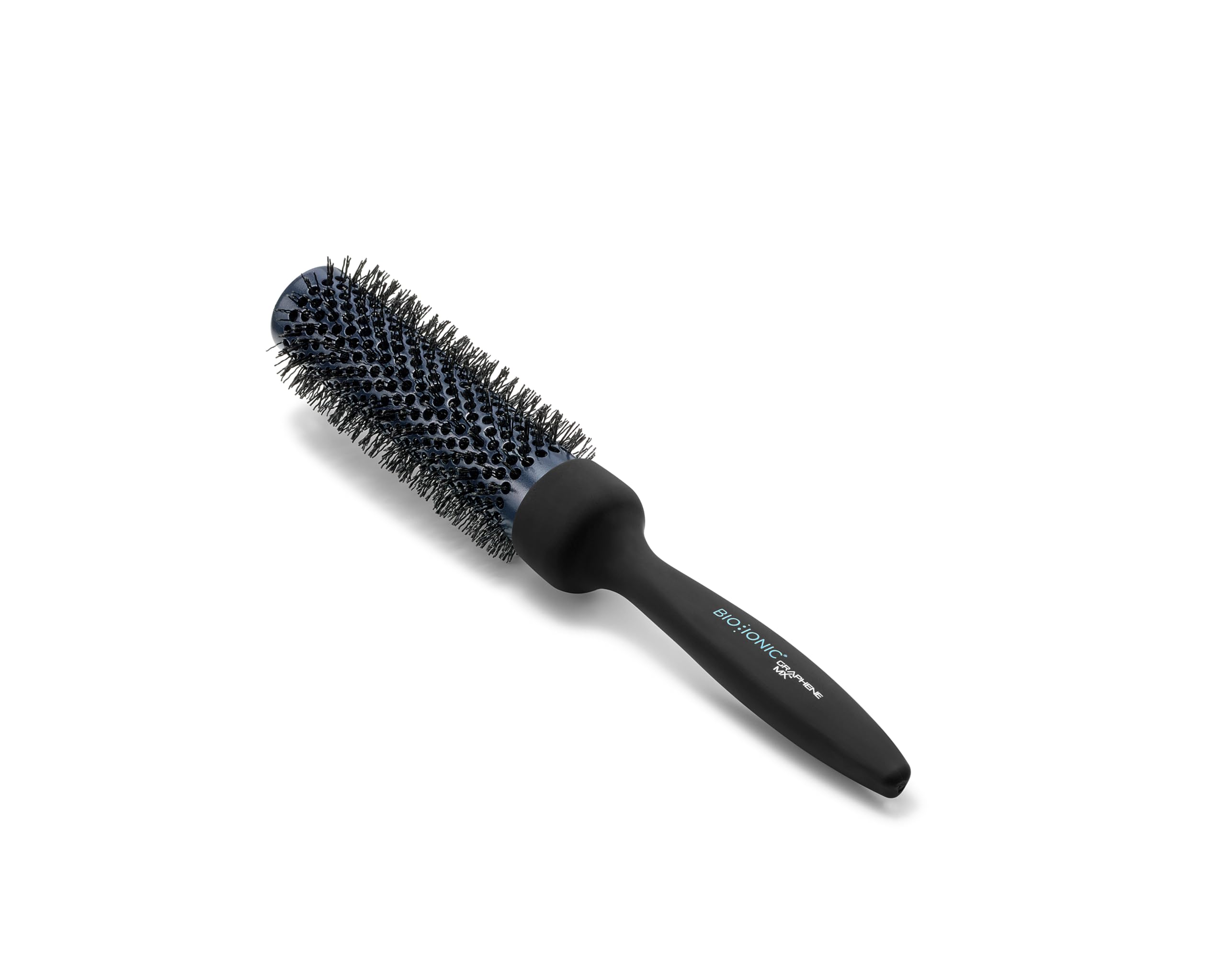 Bio Ionic Graphene MX Thermal Styling Brush, Innovative Graphene Technology for Efforless Hair Styling with Enhanced Smoothness and Shine, Medium