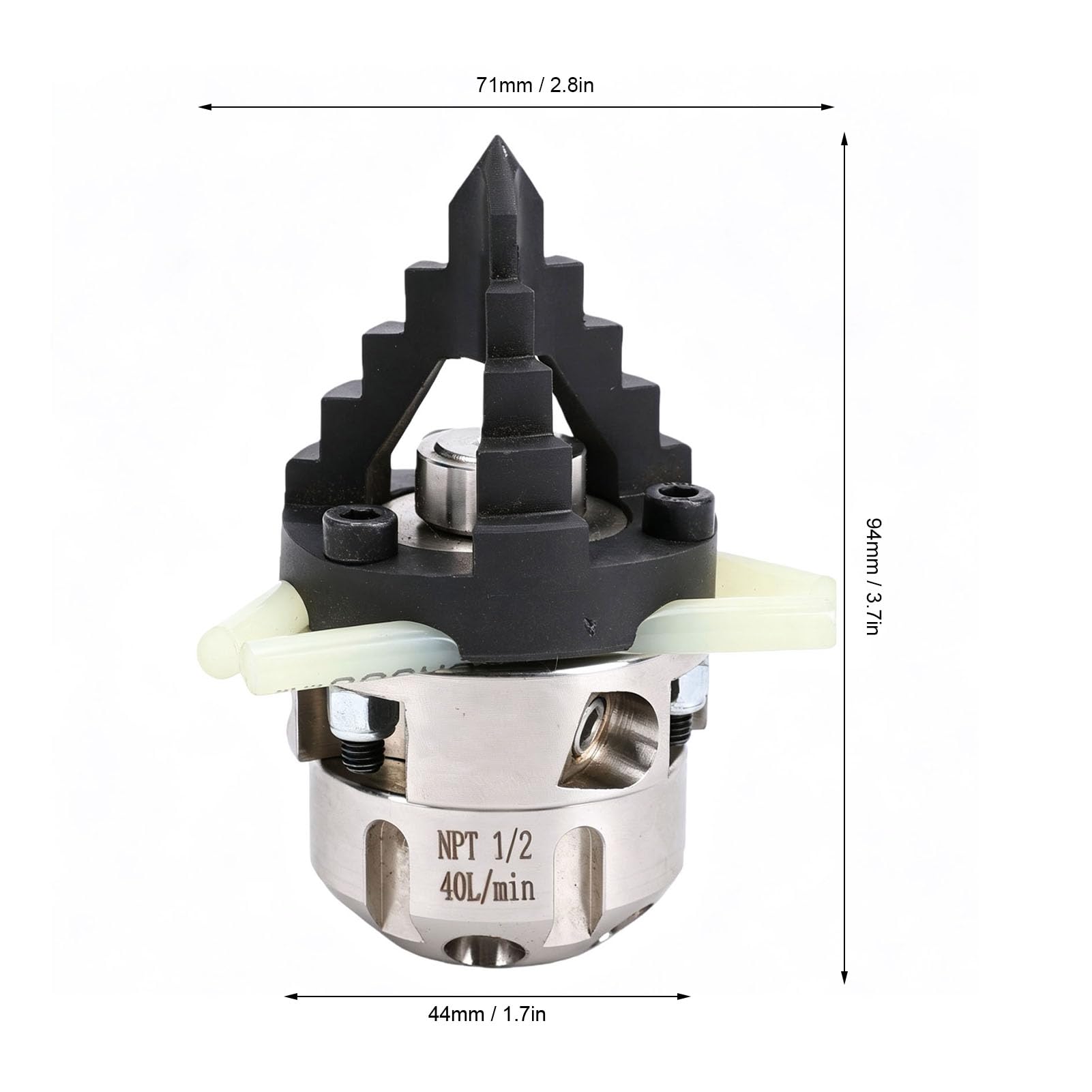 Fafeicy Ugello per Getto Fognario, Rotazione a 360 Gradi, 4350 Psi, 1,2 Npt