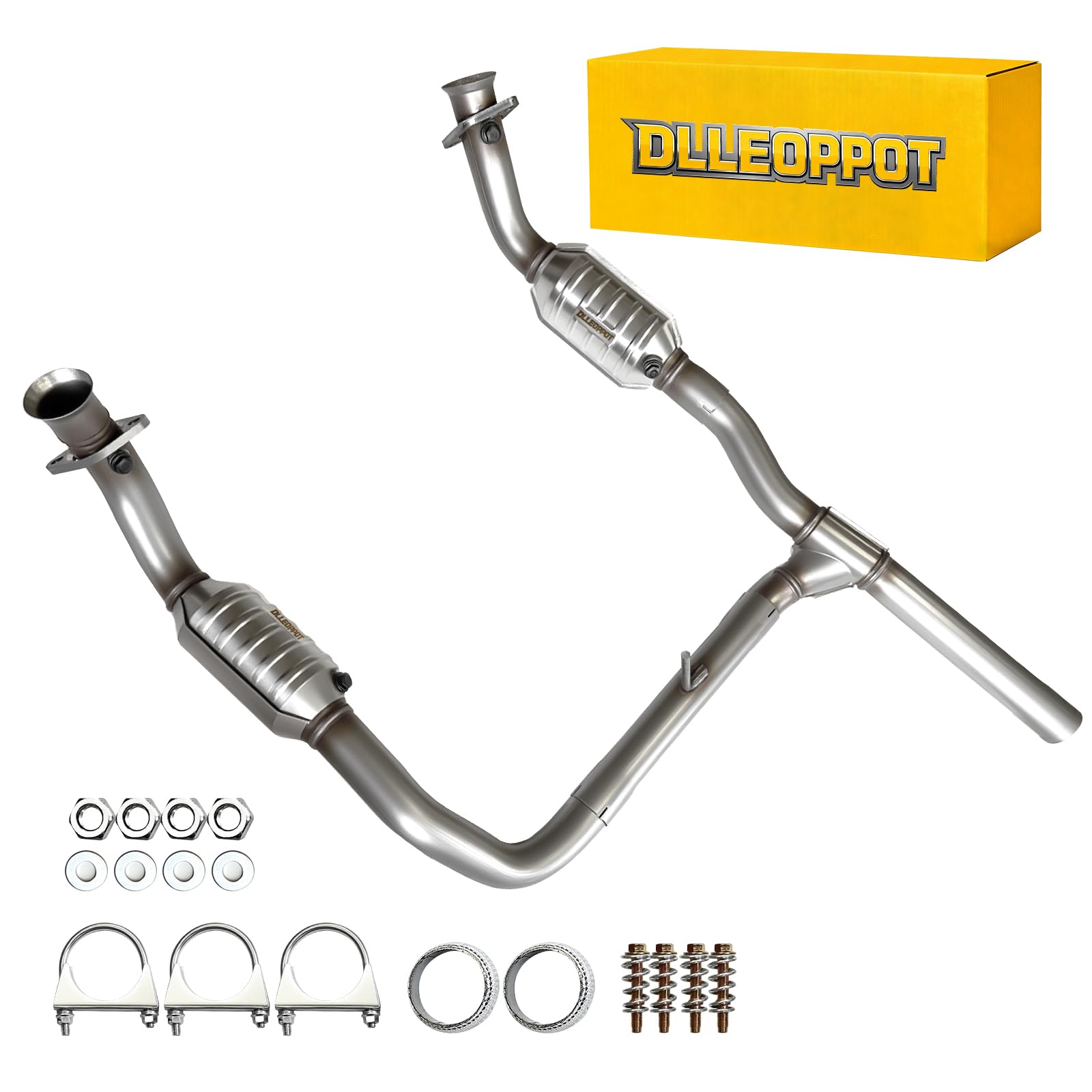 Photo 1 of DLLEOPPOT Catalytic Converter for Ford F150 2005-2007 5.4L V8 4WD